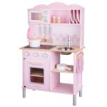 11067 kitchenette modern met elektrisch kookplaatlemmet, 3 jaar, roze