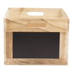 Houten Krat met Krijtbord aan 2 Zijden, CR-CB