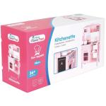 11067 kitchenette modern met elektrisch kookplaatlemmet, 3 jaar, roze