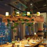 LED retro houten hanglamp Loft kroonluchter industriële hoogte verstelbare vintage marmeren hanglicht ijzer glas metalen lampenkap woonkamer bar café hangende verlichting