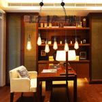 E27 houten hangende verlichting retro hanglamp in hoogte verstelbare hanglicht persoonlijkheid smeedijzeren kroonluchter slaapkamer woonkamer studie bar restaurant hanglamp 6 kop
