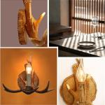 Vintage industriële wandlamp voor binnen, E27, retro kaarsen, wandlamp, geweidesign, rustiek, creatief, hars, wandverlichting voor slaapkamer, woonkamer, keuken, café, bar, halla