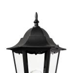 Weglamp met bewegingsmelder BRISTOL glas aluminium zwart H: 120cm E27 IP44 paal licht buiten tuin