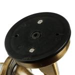 Buitenwandlamp echt messing glas in antiek messing IP64 voordeur tuin D: 22 cm E27 lantaarn rustieke maritieme wandlamp buiten