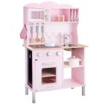11067 kitchenette modern met elektrisch kookplaatlemmet, 3 jaar, roze