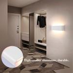 16W LED wandlamp binnen moderne wandlamp wit met up and down licht IP44 binnenverlichting gangverlichting voor slaapkamer gang woonkamer trap, enz. Warm wit