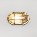 Lichterlebnisse 400-03 BRASS 9722 AuÃŸenwandleuchte E27 Messing