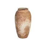 Bloemen ​​Keramische Vaas Set van 3 China Stijl Vaas Bloemenvat Decor Beton Pot Rustieke Decoratieve Bloemenvaas voor Home Decor, Tafel Woonkamer Decor, Plank Decor (M)