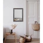 Wandspiegel met houten frame rechthoek rustieke spiegel decoratieve boerderij slaapkamer badkamer opknoping spiegel muur decor