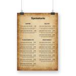 50 vellen briefpapier oud papier vintage rustiek & history - DIN A4-formaat