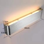 Wandlamp, hout, industrieel