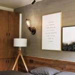 Industriële wandkandelaar, vintage verlichting, verstelbare wandlamp, rustieke draad, metaal, kooi, wandlamp, Edison-stijl, antieke lamp, verandaallamp (zonder gloeilamp) (roest)