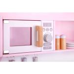 11067 kitchenette modern met elektrisch kookplaatlemmet, 3 jaar, roze