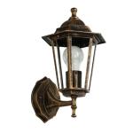 Licht-ervaringen K/CX/189907/091666 rustieke buitenwandlamp tuinlantaarn aluminium tuin huis binnenplaats., zonder bewegingsmelder