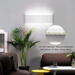 16 W wandlamp LED indoor moderne wandlamp wit up down licht wandverlichting koudwit traphuas verlichting IP44 voor woonkamer slaapkamer hal trappen enz., van aluminium