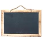 Krijtbord met houten frame 60 x 40 cm decoratie bruiloft verjaardag decoratie tafeldecoratie