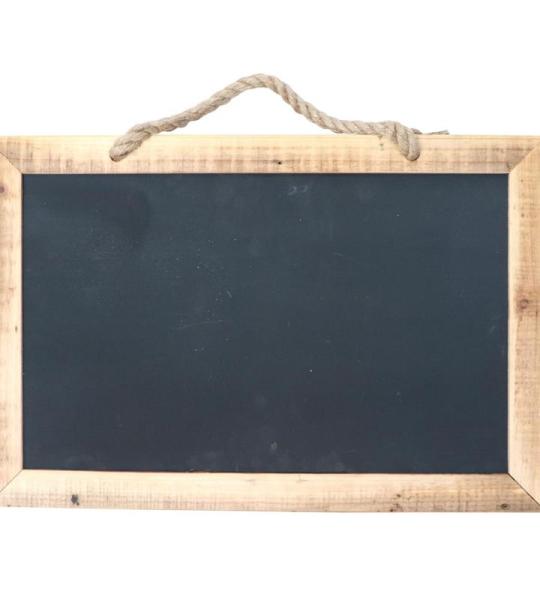 Krijtbord met houten frame 60 x 40 cm decoratie bruiloft verjaardag decoratie tafeldecoratie