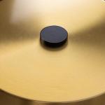 LED Lampe - Tischleuchte Dimmbare - Tischlampe Wohnzimmer - Metall Lampenschirm - warmes Licht für Schlafzimmer - Kabel - 3xG9 3W mgl - auch Bürolampe