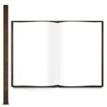 Vintage gastenboek, bruin, lederlook, A4, rustiek gastenboek om in te schrijven, bruiloft, verjaardag, vakantiewoning