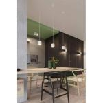 NIEUW witte keuken en de woonkamer-aluminium Sollux Orbus 2 SL.0056 ronde moderne plafondlamp Loft 1-FLG. LED GU-10 lampen - bij Amazon voor de voordeligste prijs