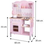 11067 kitchenette modern met elektrisch kookplaatlemmet, 3 jaar, roze