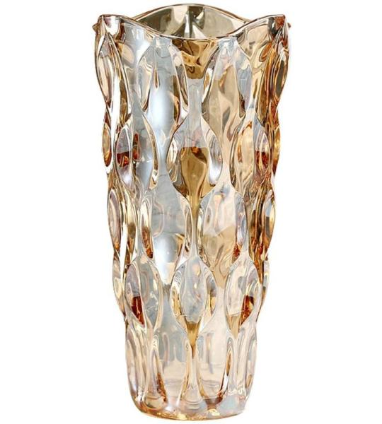 Glazen bloemenvaas, moderne minimalistische vaas, Scandinavisch glas, bloemen, handgemaakte bloemarrangement, decoratie, hydrocultuur, ornament voor thuis, eettafel, cadeau voor br
