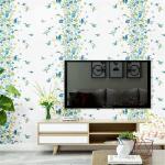 Literaire Moderne Minimalistische Rustieke Stijl Japanse Kleine Bloemen Warme Slaapkamer Woonkamer Nordic Behang * 430 cm x 300 cm (169.3x118.1 inch)