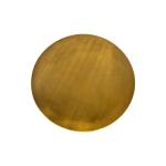 -Couchtisch aus Metall Gold, Höhe 46 cm, ideal als Ergänzung für moderne Inneneinrichtung, für Wohnzimmer, Eingänge und Schlafzimmer.