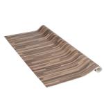 Plakfolie, parket bruin, houtlook, bruin, 45 cm x 3 m, dikte 95 μ, zelfklevende meubelfolie, decoratiefolie, behang, keukenfolie, pvc zonder ftalaten, made in EU