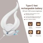 Draadloze LED wandlamp op batterijen dimbaar wandlamp magnetisch met aanraakschakelaar 3 kleurtemperaturen voor woonkamer slaapkamer gang oplaadbare wandlampen, wit