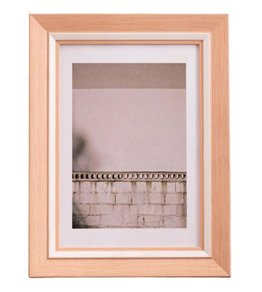 Fotolijst van hout, 20 x 25 cm, MDF lijst, posterlijst om op te hangen en neer te zetten, decoratie voor mounting galerij (XK03506,10 inch)