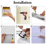 16W LED wandlamp binnen moderne wandlamp wit met up and down licht IP44 binnenverlichting gangverlichting voor slaapkamer gang woonkamer trap, enz. Warm wit