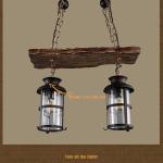 Hanglamp Vintage Hangende Verlichting Eetkamer Kroonluchter Binnen Retro Industriële Hangende Lamp Van Hout Metaal Glazen Lampenkap E27 Plafondverlichting Bar Hoogte Verstelbaar P