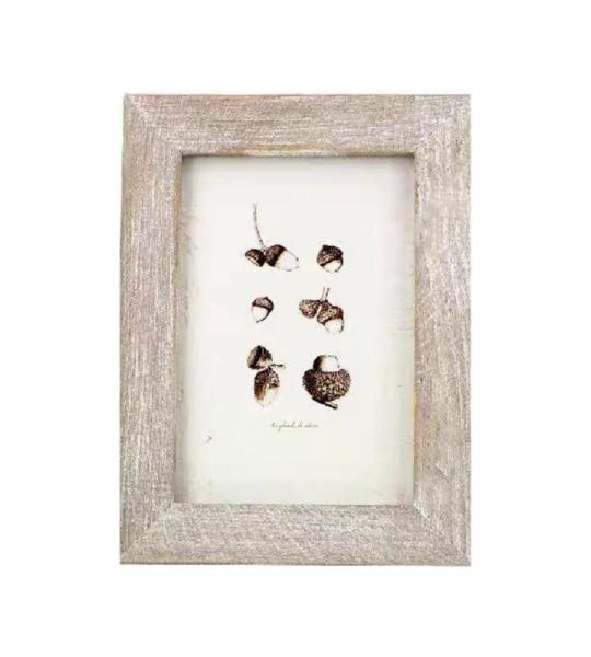 Fotolijst vintage antiek, 1 stuks fotolijst 6 x 4 cm, rustiek, fotolijst, tafeldecoratie, fotolijst met standaard, kan worden opgehangen of tafelblad, voor kantoor, tafel, thuis, w