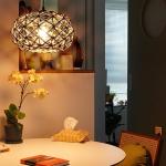 Vintage dimbare wandlamp met stekker, vintage bedlampje, zwart, retro, industriële metalen wandlamp E27 met draaischakelaar en 2 m kabel voor woonkamer, slaapkamer, trappenhuis, h