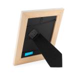 Fotolijst, 13 x 18 cm, hout, blauw, set van 5 echt houten frame, rustiek, strandhuis, Made in Germany, echt glas, om op te hangen en neer te zetten, extra accessoires - drijfhoutlo