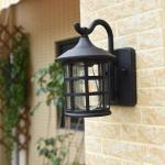 antieke rustieke ijzeren muur lamp waterdicht buiten muur lamp vintage licht hal muur schans