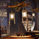 Henneptouw kroonluchter hout hanglamp antiek vintage hanglamp E27 eetkamer kroonluchter industrieel smeedijzeren hanglamp retro rustieke hanglamp slaapkamer woonkamer droplights 2 