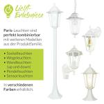 Licht-ervaringen K/CX/189907/091666 rustieke buitenwandlamp tuinlantaarn aluminium tuin huis binnenplaats., zonder bewegingsmelder