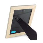 Fotolijst, 15 x 20 cm, hout, blauw, set van 2 echt houten lijsten, rustiek, strandhuis, Made in Germany, echt glas, om op te hangen en neer te zetten, extra accessoires - drijfhout