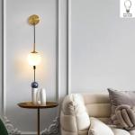 Industrie Innen Wandleuchte mit Stecker Vintage Metall Wandlicht Lampen mit Schalter E27 Metall Wandbeleuchtung Warme Licht Einstellbare Drop Wandlampe für Wohnzimmer Restaurant (