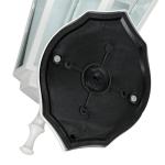 Licht-ervaringen K/CX/189907/091666 rustieke buitenwandlamp tuinlantaarn aluminium tuin huis binnenplaats., zonder bewegingsmelder