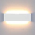16W LED wandlamp binnen moderne wandlamp wit met up and down licht IP44 binnenverlichting gangverlichting voor slaapkamer gang woonkamer trap, enz. Warm wit