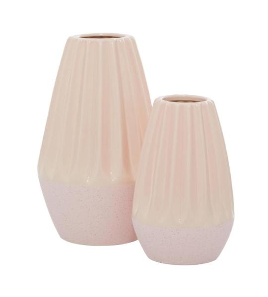 Vaas, 6" L x 3" B x 12" H, Wit