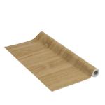Zelfklevende folie met houteffect, licht eiken, decoratieve film, meubelfolie met houtnerf, houtpatroonfilm, zelfklevende film, 3 m x 45 cm, 95 µm (dikte 0,095 mm), 53148