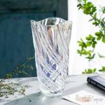 Glazen bloemenvaas, moderne minimalistische vaas, Scandinavisch glas, bloemen, handgemaakte bloemarrangement, decoratie, hydrocultuur, ornament voor thuis, eettafel, cadeau voor br