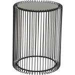 Design Bijzettafel, 2-Delige Set, Zwart