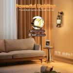 Wandleuchte Retro Antik Vintage Laterne Lampe AußEn Garten Leuchte Wandlampe Antike Industriell Licht Flurlampe Wand Led Eisen Rustikale für Hof Villa Park usw andere Außenberei