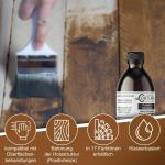 Hout, 1 liter, hout, getint, water, antieke meubels, houtkleur, op waterbasis (koloniale stijl donkerbruin)