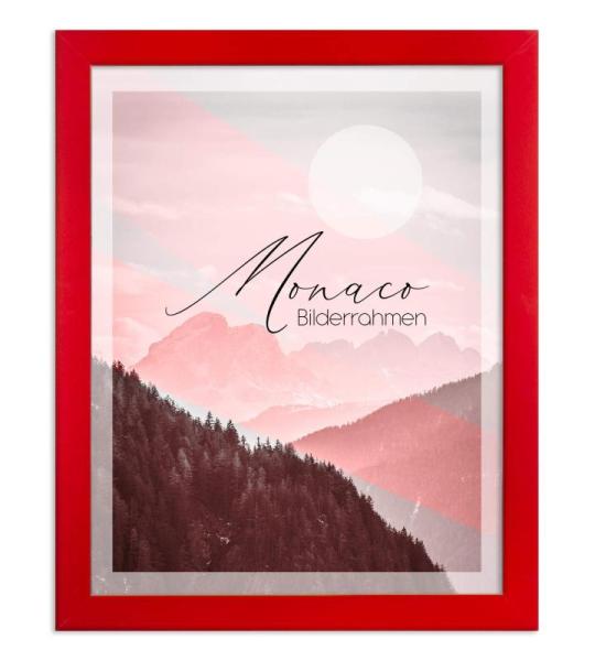 Fotolijst Monaco, 50 x 75 cm, fotolijst, rood, posterlijst